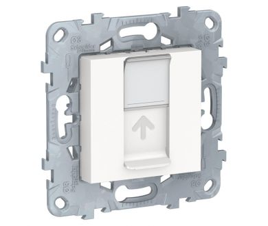 Розетка компьютерная RJ45 Schneider Electric Unica New Cat. 5e UTP NU541118