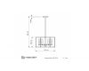 Подвесная люстра Lumina Deco Lorton LDP 1142-6 BK+MD