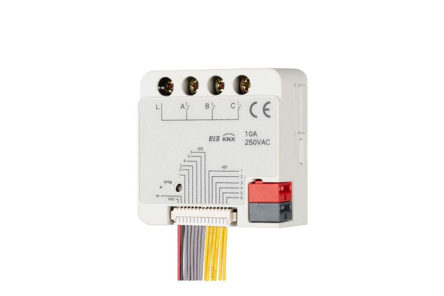Релейный модуль Arlight KNX-7013-72-DRI-DRO-IN (BUS, 1x10A) 051010