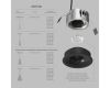 Встраиваемый светильник Denkirs Shine Glow DK2430-BK