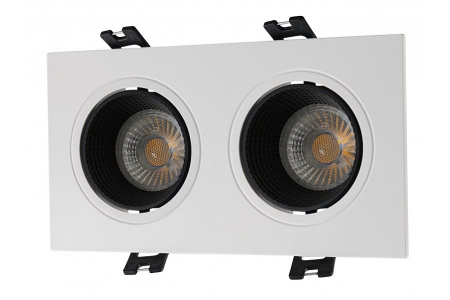 Встраиваемый светильник Denkirs DK3072-WH+BK