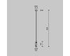 Крепление потолочное двойное Maytoni Flarity TRA159C-D1-PT