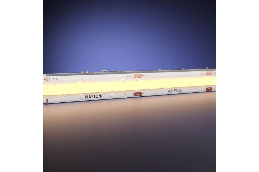 Светодиодная лента Maytoni Led Strip 24В COB 9,6Вт/м 2700К 10м IP 67 201306