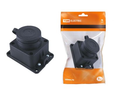 Розетка настенная с заглушкой TDM Electric SQ0612-0003