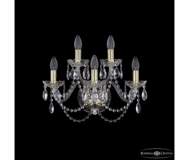 Купить Бра Bohemia Ivele Crystal 1402B/3+2/160 G Бра Bohemia Ivele Crystal 1402B/3+2/160 G