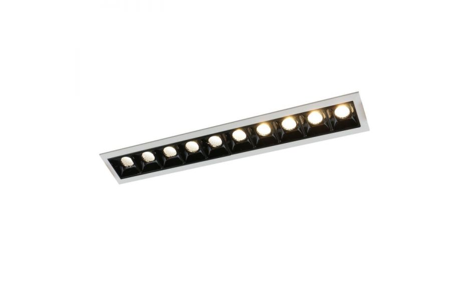 Встраиваемый светодиодный светильник Arte Lamp Grill A3153PL-10BK