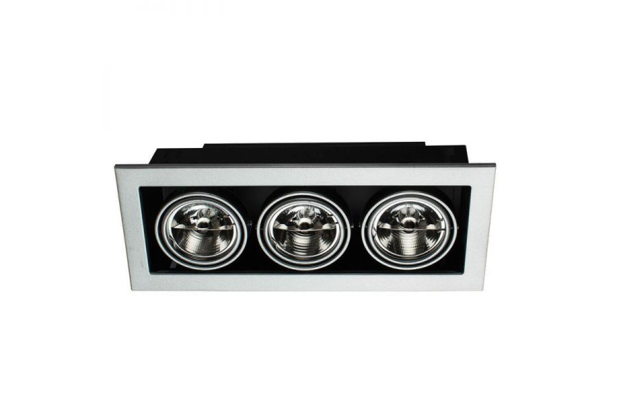 Встраиваемый светильник Arte Lamp Technika A5930PL-3SI