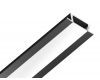 Алюминиевый встраиваемый профиль Ambrella Light Alum Profile GP1001BK