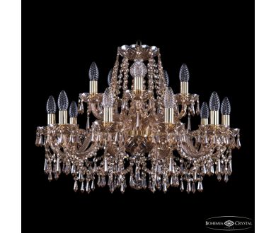 Подвесная люстра Bohemia Ivele Crystal 1403/10+5/240 G M721