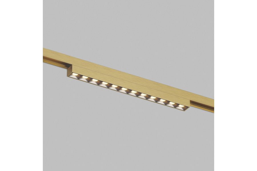 Трековый магнитный светильник Denkirs Shine Grill Zigbee DK5971-SB