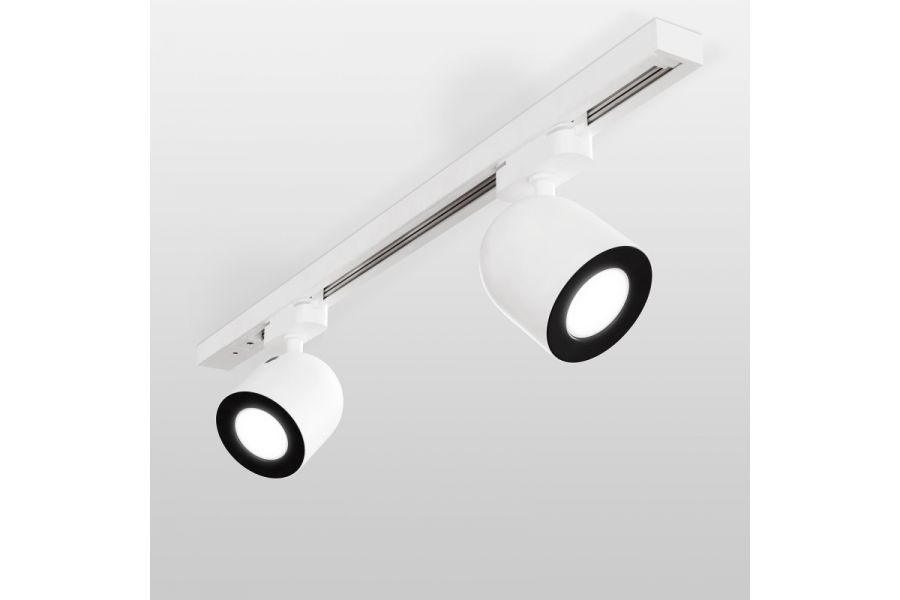 Трековый светильник Elektrostandard Ogma GU10 Белый (MRL 1005) однофазный 4690389148101