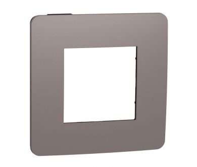 Рамка 1-постовая Schneider Electric Unica New NU280217
