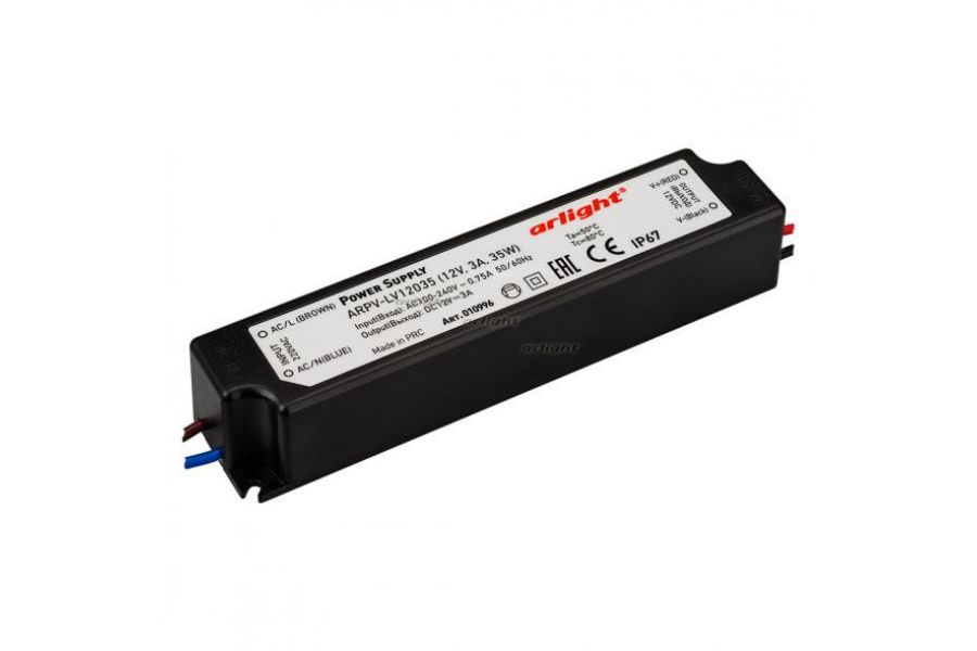 Блок питания Arlight ARPV-LV12035 (12V, 3.0A, 36W) 010996