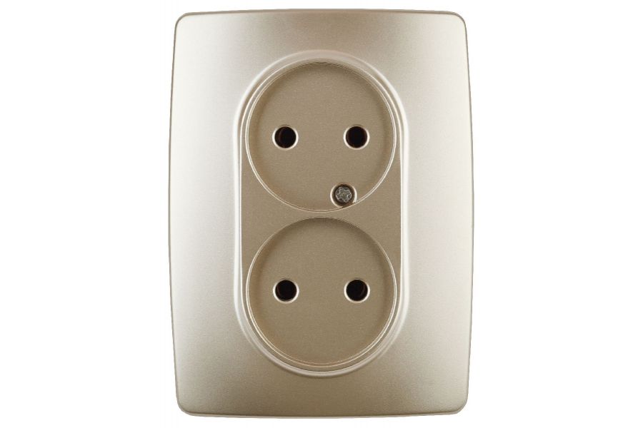 Розетка 2x2P Эра 12-2107-04 Б0031241
