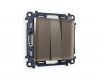 Комплект механизма 3-кл выключателя Ambrella Volt Alfa MA635010