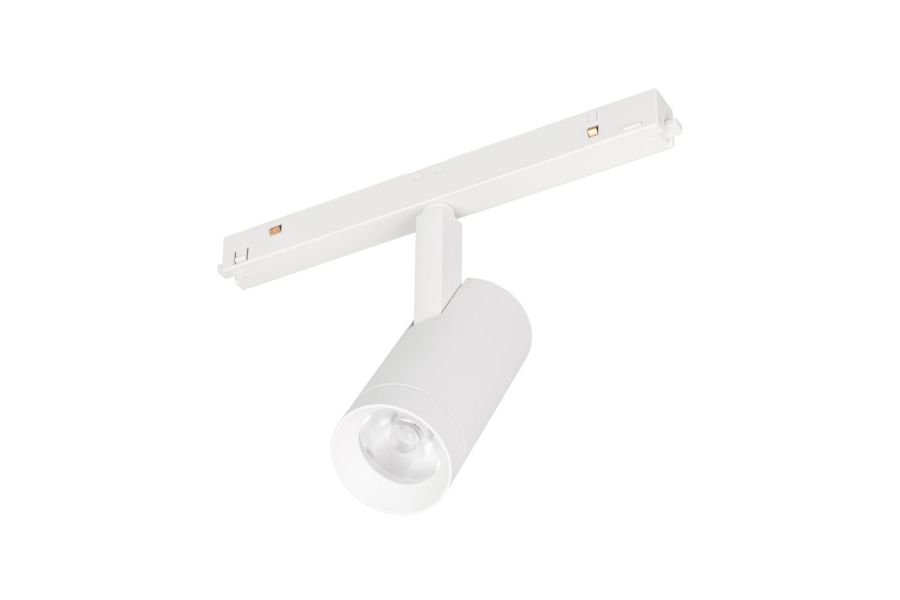 Трековый магнитный светильник Arlight MAG-ORIENT-SPOT-R45-9W Warm3000 (Белый, 24 deg, 48V) (IP20 Металл) 046865(1)