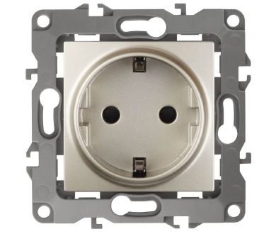 Розетка ЭРА 12 2P E Schuko 16A 250V 12-2101-04 Б0014678