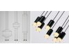 Подвесной светильник ImperiumLoft Vibia Wireflow 84527-22