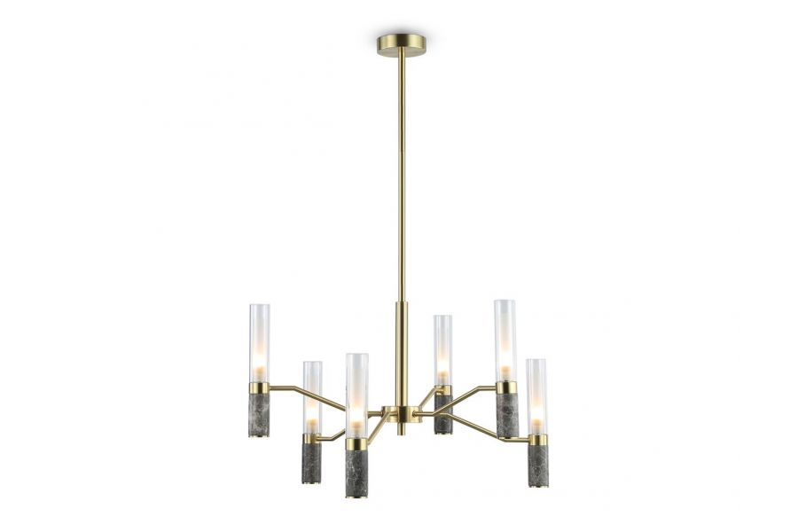 Люстра на штанге Ambrella Light High Light Ceramo Modern LH53353