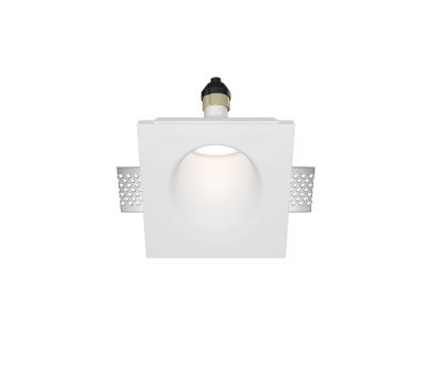 Встраиваемый светильник Maytoni Gyps Modern DL001-WW-01-W