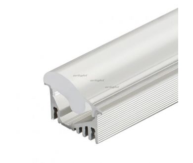 Профиль с экраном Arlight ALU-ASYMETRIC-2000 ANOD+FROST LENS 019270