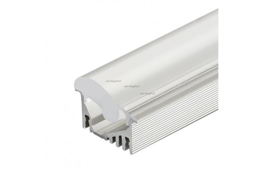 Профиль с экраном Arlight ALU-ASYMETRIC-2000 ANOD+FROST LENS 019270