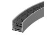 Профиль Arlight LINE-3535-BENT-SIDE-2000 ANOD 055738