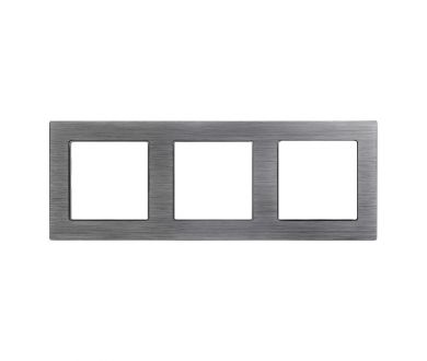 Рамка на 3 поста Arlight FRM-PRESTO-ALS-3-GR 043858