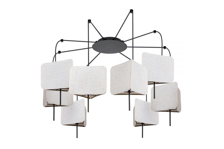 Подвесная люстра Arte Lamp Trixie A7084SP-8BK