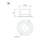 Встраиваемый светильник даунлайт Arlight MS-BREEZE-BUILT-R104-12W Warm2700 (WH, 90 deg, 230V) (IP20 Металл) 054714