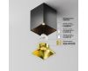 Потолочный светильник Maytoni Technical Alfa LED C065CL-8W4K-SQ-B
