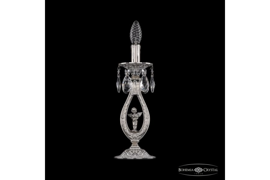 Настольная лампа Bohemia Ivele Crystal Florence 71400L/1-33 NW FA10S