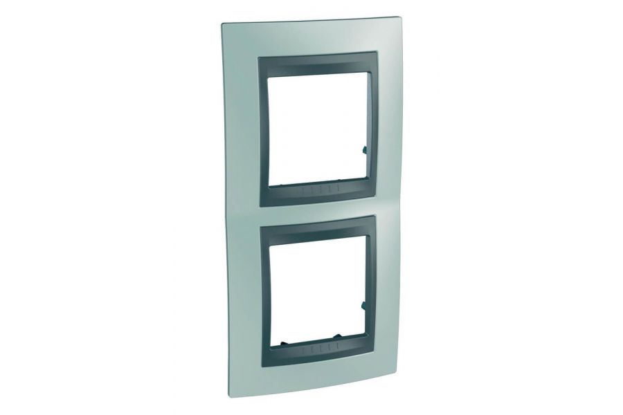 Рамка 2-постовая вертикальная Schneider Electric Unica Top MGU66.004V.294