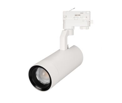 Трековый светильник Arlight LGD-GELIOS-TUNE-4TR-R80-20W Day4000-MIX (WH, 20-60 deg) 039157