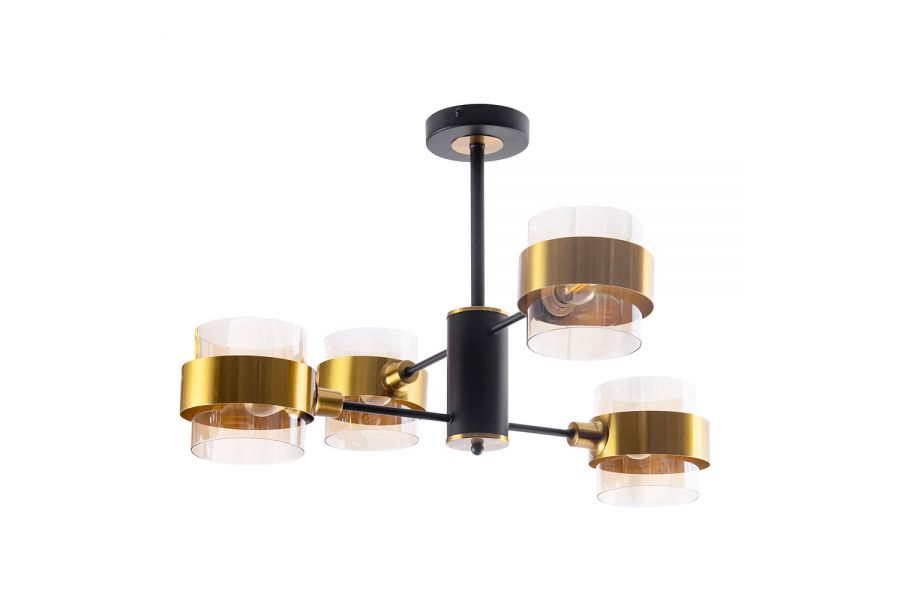 Люстра на штанге Arte Lamp Carlo A8205SP-4BK
