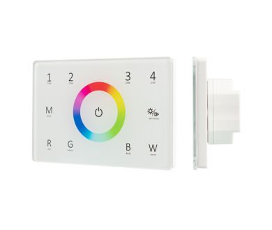 Панель Arlight Sens Smart-P85-RGBW White (230V, 4 зоны, 2.4G) 028404