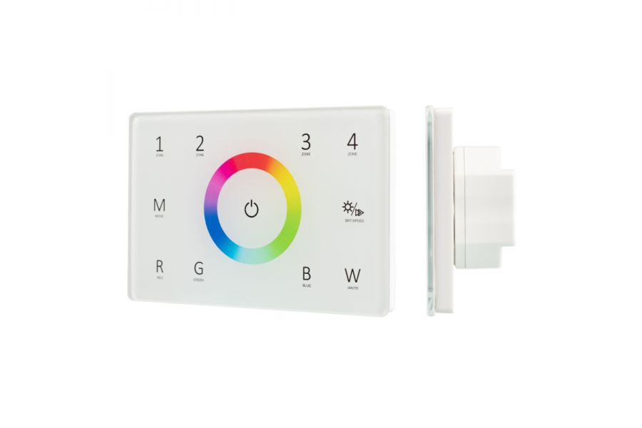Панель Arlight Sens Smart-P85-RGBW White (230V, 4 зоны, 2.4G) 028404