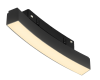 Трековый магнитный светильник iLedex Vision 4822-029-L168-D800-6W-110DG-3000K-BK