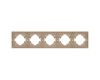 Рамка пластиковая на 5 постов Arlight FRM-TENDO-PL-5-GD 053854