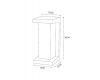 Уличный настенный светильник Arte Lamp Ulysses A8510AL-1BK