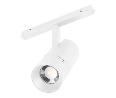 Трековый магнитный светильник Arlight MAG-ORIENT-SPOT-ZOOM-R65-15W Warm3000 (WH, 34-60 deg, 48V) 044154