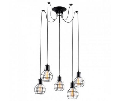Купить Подвесная люстра Arte Lamp A1109SP-5BK Подвесная люстра Arte Lamp A1109SP-5BK