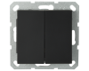 Переключатель 2-клавишный перекрестный Jasmart G3014PB