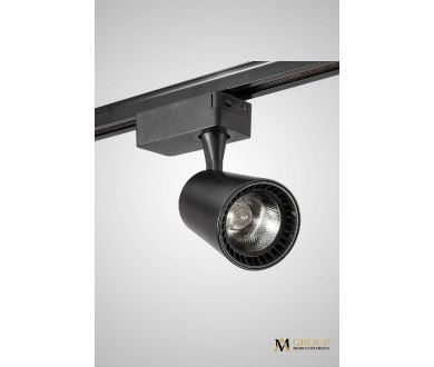 Трековый однофазный светильник AM Group AM228-10W BK 4000K