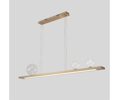 Подвесная люстра Crystal Lux AHORA SP1 L1200 BRASS