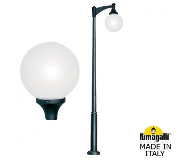 Садово-парковый светильник Fumagalli EKTOR 3000 MIDIPILAR/GLOBE 400 modern 1L G41.365.A10.AYE27