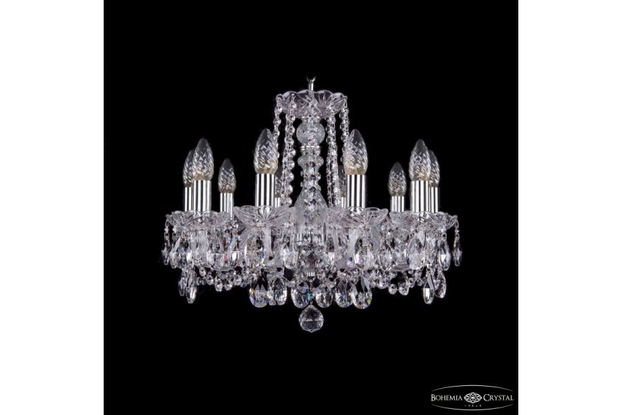 Подвесная люстра Bohemia Ivele Crystal 1402/10/160 Ni