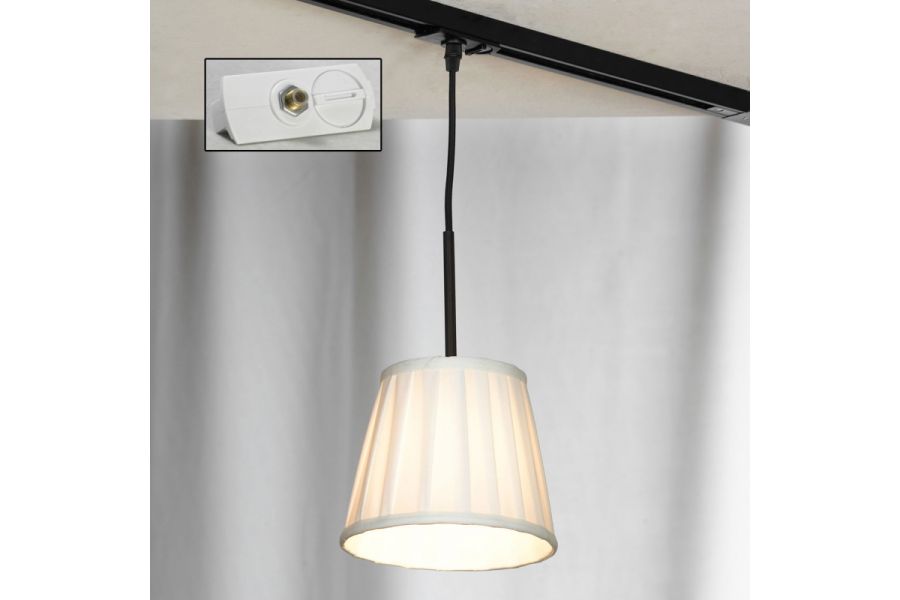 Трековый светильник однофазный Lussole Track Lights LSL-2916-01-TAW
