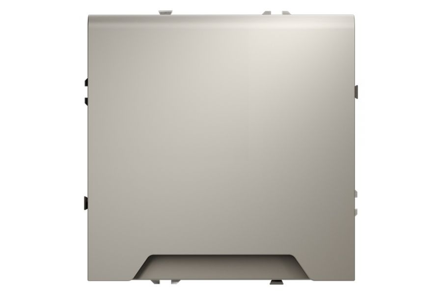 Розетка с защитными шторками и крышкой Voltum S70 VLS040303 (кашемир)