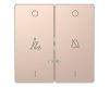 Клавиша двойная Schneider Electric Merten D-Life MTN3429-6051